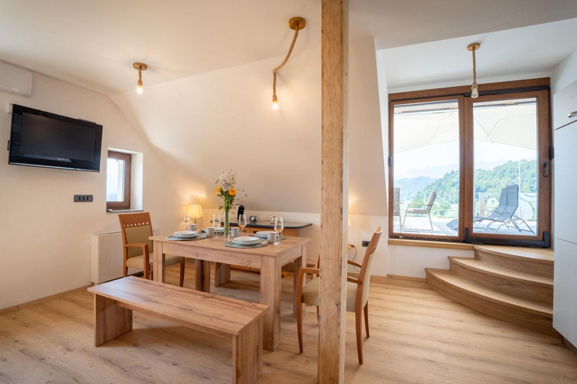 Aparthotel Hom At Vintgar Zgornje Gorje 客房 照片