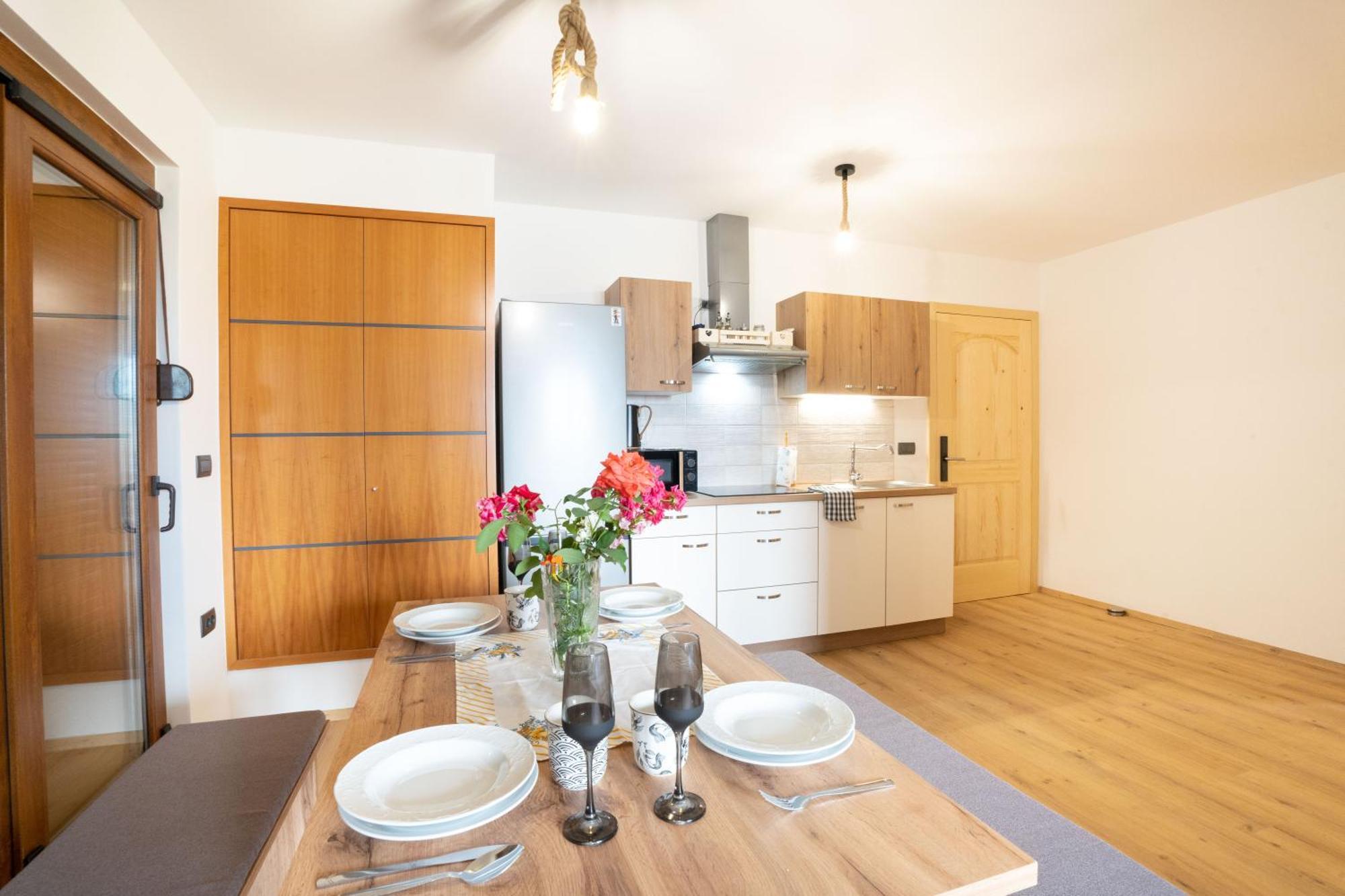 Aparthotel Hom At Vintgar Zgornje Gorje 客房 照片