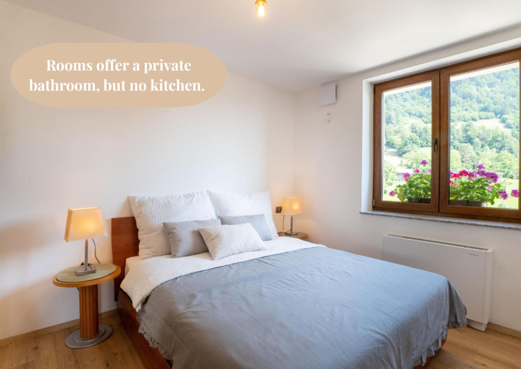 Aparthotel Hom At Vintgar Zgornje Gorje 外观 照片