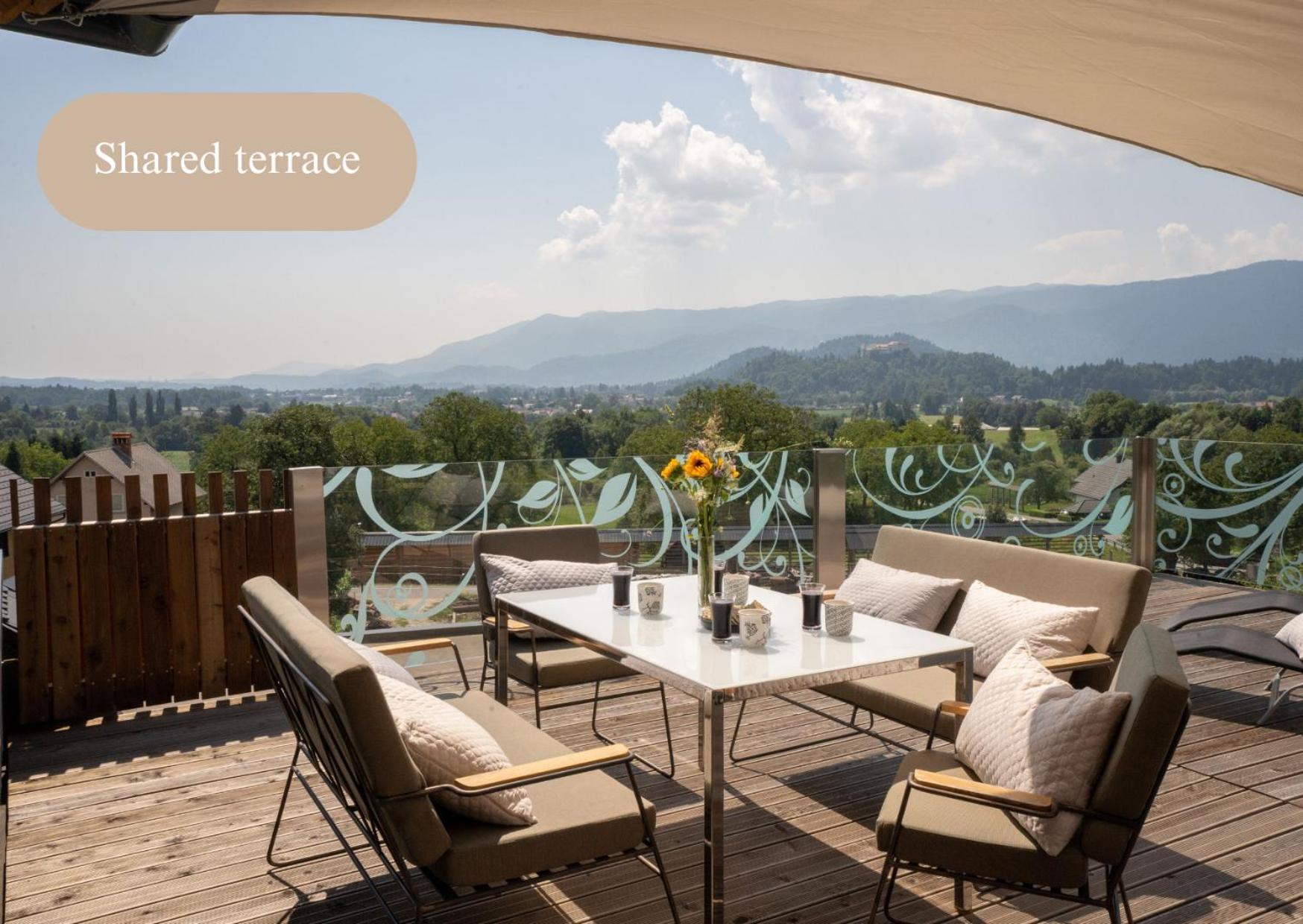 Aparthotel Hom At Vintgar Zgornje Gorje 外观 照片